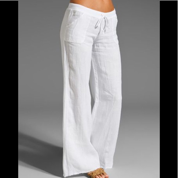 Tommy Bahama Pants - White linen pants